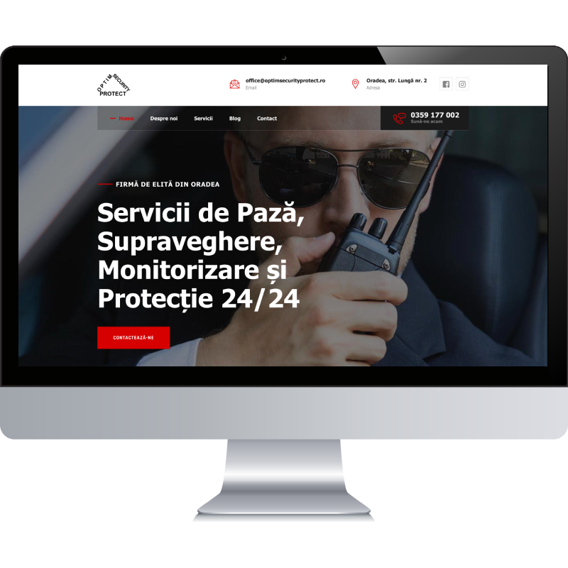 Optim Security Protect Banner