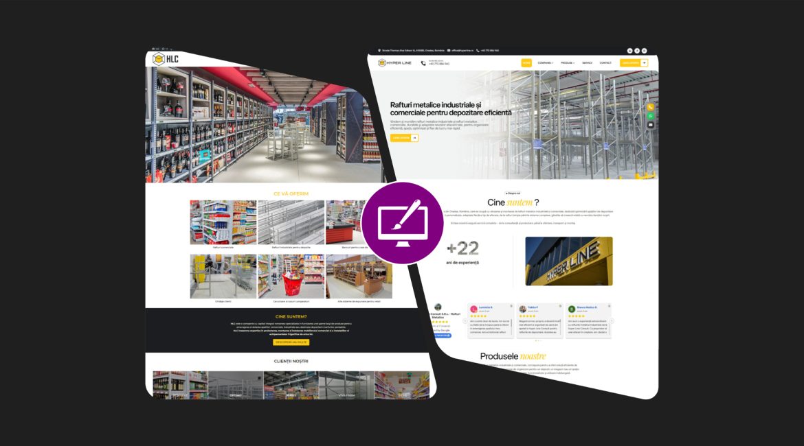 Studiu de caz_ Cum am transformat site-ul Hyper Line într-o platformă modernă și performantă