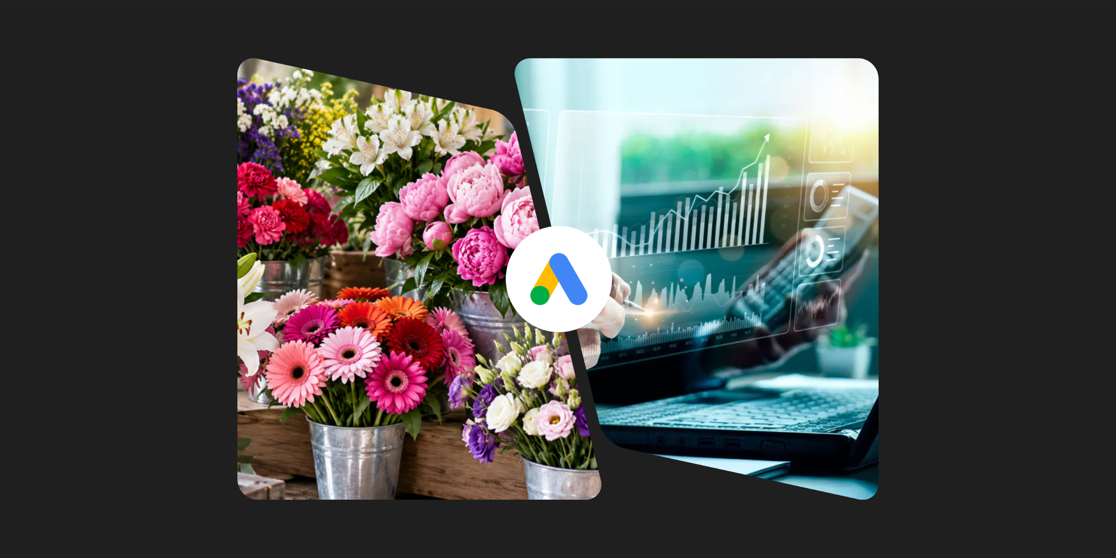 Studiu de caz: 94.816 lei vânzări, 3.032 lei investiți – Așa a arătat prima lună de Google Ads pentru un magazin de ambalaje și accesorii florale